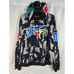 Bass by Ron Bass Sweatsuit Drawstring Hoodie Size 2XL